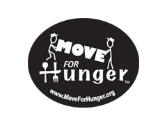 Logo of Move for Hunger organization